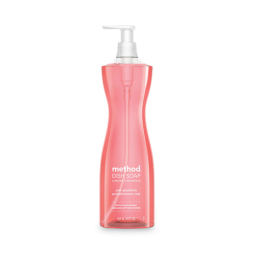 Method&reg; Dish Soap Pump, Grapefruit, 18-oz. Pump Bottle, 6 Bottles (10468)