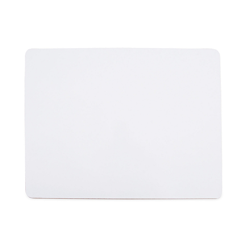 Universal Lap/Learning Dry-Erase Board, Unruled, 11.75 x 8.75, White Surface, 6/Pack (UNV43910)