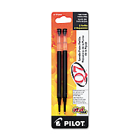 Refill for Pilot Retractable Q7, G2, Precise BeGreen and Dr Grip Gel Pens, Fine Needle Tip, Black Ink, 2/Pack (77245)