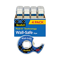 Scotch Wall-Safe Tape with Dispenser, 1