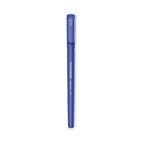 Paper Mate Write Bros. Ballpoint Pen Value Pack, Stick, Medium 1 mm, Blue Ink, Blue Barrel, 120/Pack (2096478)