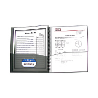 C-Line Eight-Pocket Portfolio, Polypropylene, 8.5 x 11, Smoke/Smoke (33081)