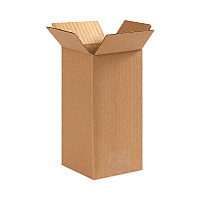 The Packaging Wholesalers Shipping Boxes, Regular Slotted Container (RSC), 12" x 12" x 24", Brown Kraft, 25/Bundle (BS121224)