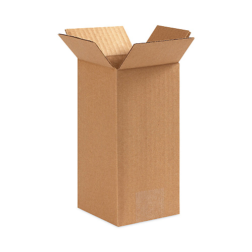 The Packaging Wholesalers Shipping Boxes, Regular Slotted Container (RSC), 12" x 12" x 24", Brown Kraft, 25/Bundle (BS121224)
