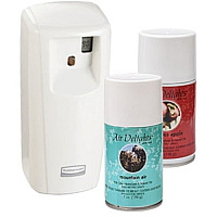 Microfiberburst 9000 Lcd Air Freshener Dispenser White, 1 Each (401218)