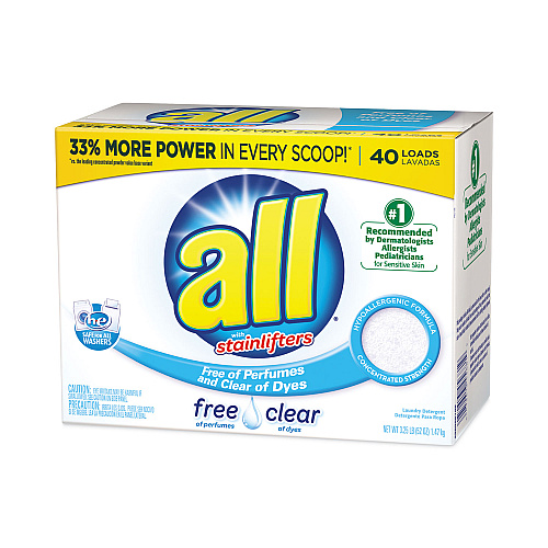 All&reg; All-Purpose Powder Laundry Detergent, 52-oz Box, 6 Boxes (45681)