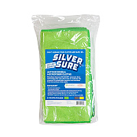 Silversure Anti-microbial Cleaning Cloth 16x16 Green, Pack Of 12 (P915101LG-SLV)