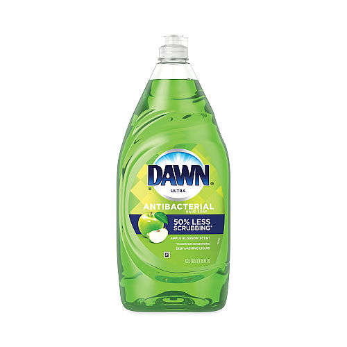Dawn Ultra Antibacterial Dishwashing Liquid, Apple Blossom Scent, 38 oz Bottle (01134EA)