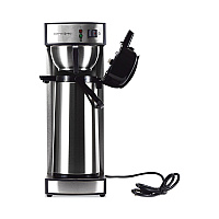 Coffee Pro Air Pot Brewer, 75 oz, 8.75 x 14.75 x 21.25, Stainless Steel (CPRLA)