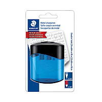 Staedtler Manual Pencil Sharpener, 2 x 2.75, Randomly Assorted Colors (512300SBK)