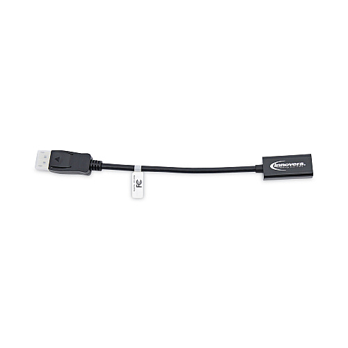 Innovera DisplayPort-HDMI Adapter, 0.65 ft, Black (IVR30042)