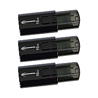 Innovera USB 3.0 Flash Drive, 16 GB, 3/Pack (IVR82316)