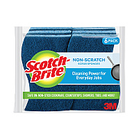 Scotch-Brite Non-Scratch Multi-Purpose Scrub Sponge, 4.4 x 2.6, 0.8