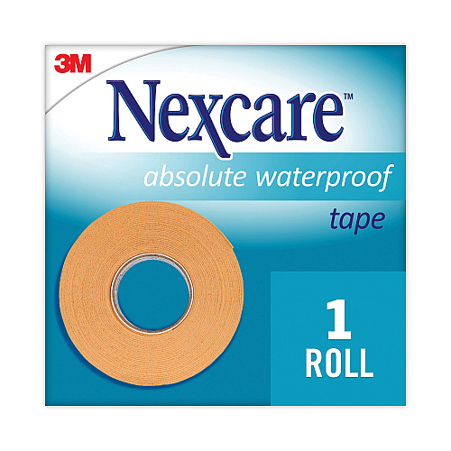 Nexcare Absolute Waterproof First Aid Tape, Foam, 1 x 180 (731