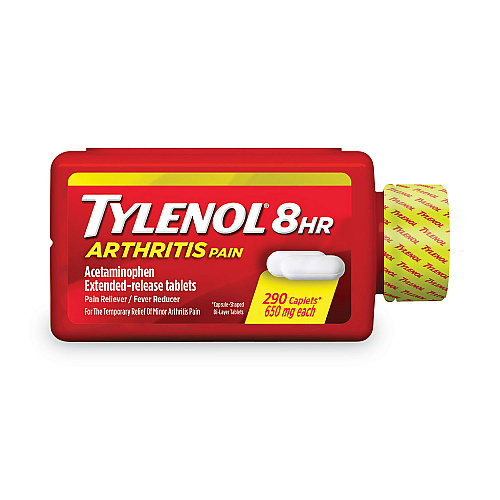Tylenol 8-Hour Arthritis Pain Extended Release Tablets, 650 mg, 290/Bottle (22000640)