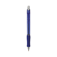 Pentel R.S.V.P. Super RT Ballpoint Pen, Retractable, Medium 0.7 mm, Blue Ink, Translucent Blue/Blue Barrel, Dozen (BX477C)