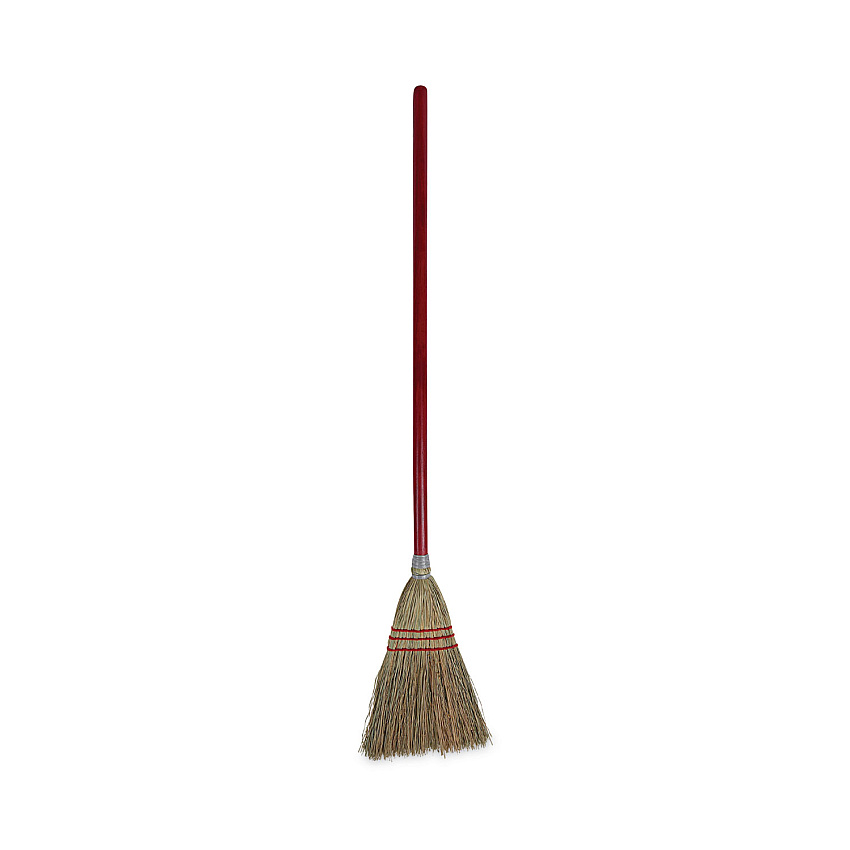 Boardwalk&reg; Lobby/Toy Broom, Fiber Bristles, 39" Wood Handle (BWK951TEA)