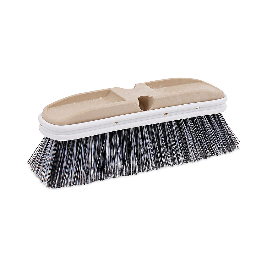 Boardwalk&reg; Polystyrene Vehicle Brush w/Vinyl Bumper, 10" Handle (BWK8410)