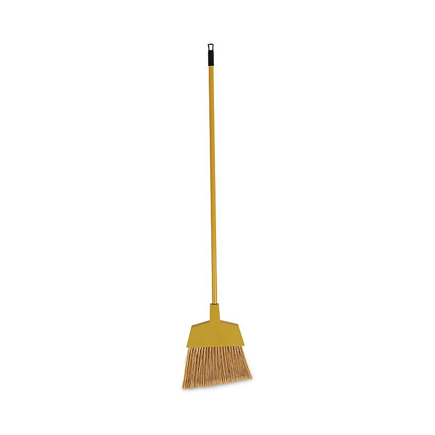 Boardwalk&reg; Corn/Fiber Angled-Head Lobby Brooms, 42", 12 Brooms (BWKBRMAXIL)