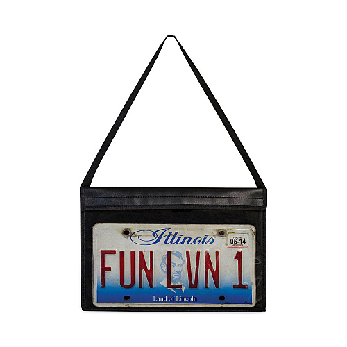 C-Line 1-Pocket Shop Ticket Holder w/Strap and Black Stitching, 75-Sheet, 9 x 12 (41902)