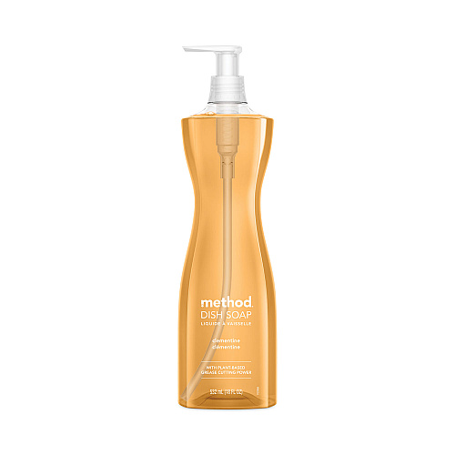 Method&reg; Natural Dish Soap, Clementine, 18-oz Pump Bottle (00735)