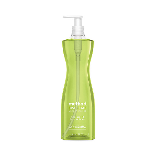 Method Dish Soap, Lime and Sea Salt, 18 oz Pump Bottle (01240EA)