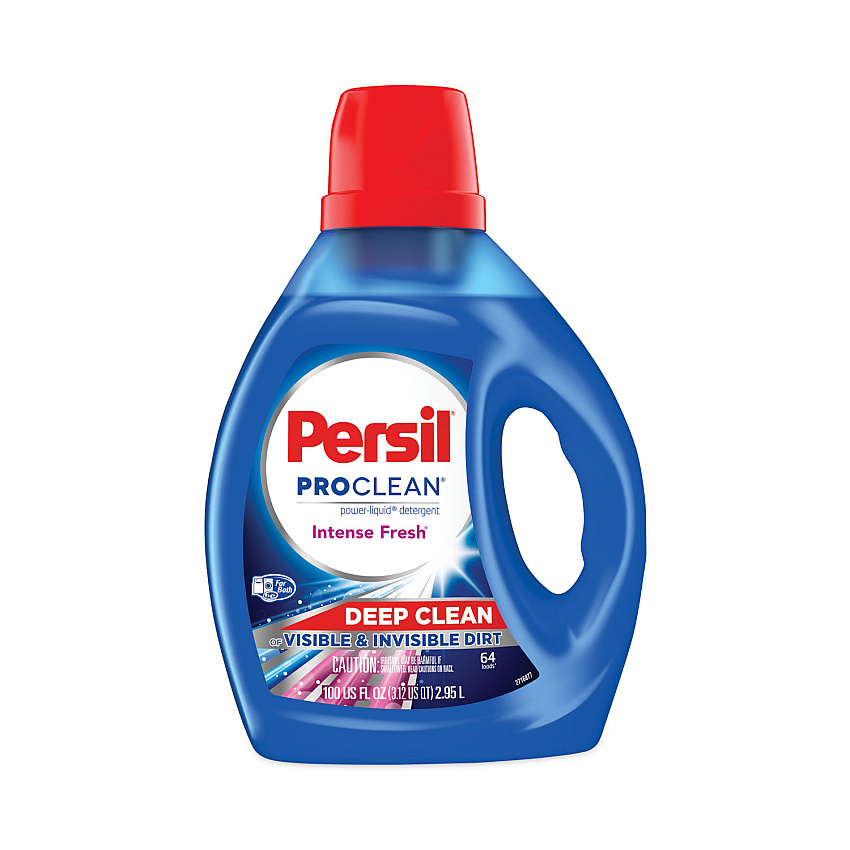 Persil&reg; ProClean Liquid Laundry Detergent, Fresh, 100-oz., 4 Bottles For Clothing - Liquid - 100 fl oz (3.1 quart) - Intense Fresh Scent - Blue Bottle - 4 / Carton (09421CT)