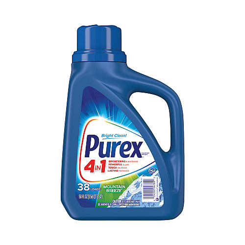 Purex 04784CT Detergent, 50oz, 6 Bottles