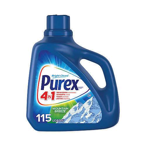 Purex 05016 Liquid Detergent, Mountain Breeze, 150oz