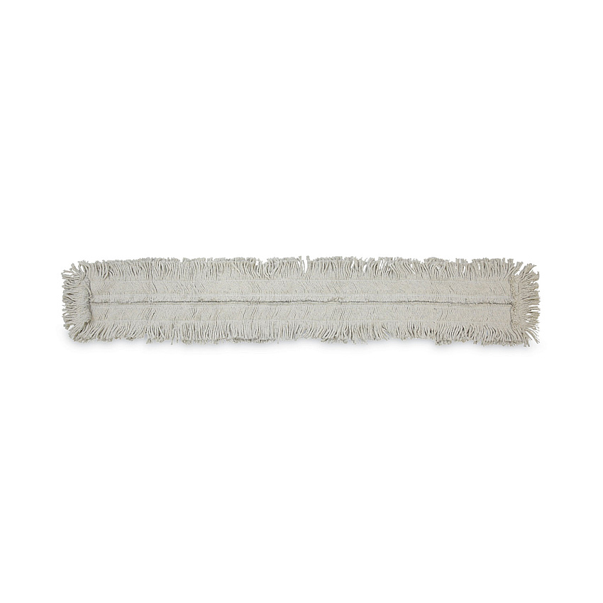 Boardwalk&reg; Disposable Cotton Dust Mop Heads, 5"x60", 12 Dust Mops (BWK1660CT)
