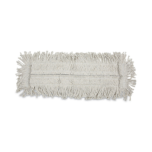 Boardwalk&reg; Disposable Dust Mop Head, Cotton/Synthetic, 24w x 5d, White (BWK1624)