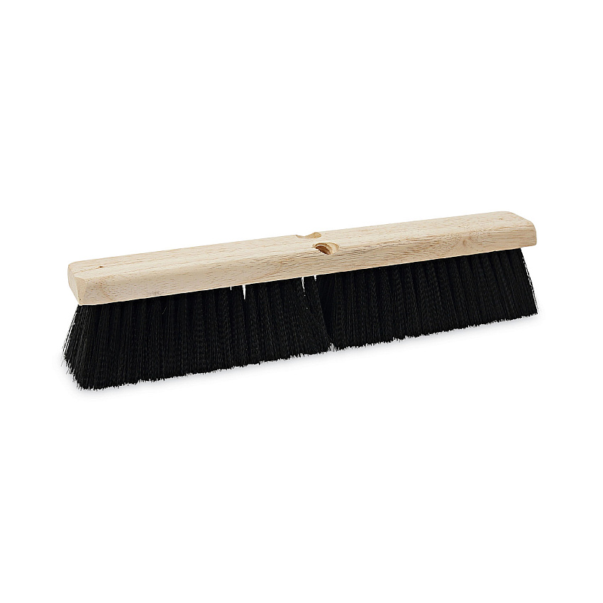 Boardwalk&reg; Floor Brush Head, 18" Head, Plastic Bristles (BWK20618)