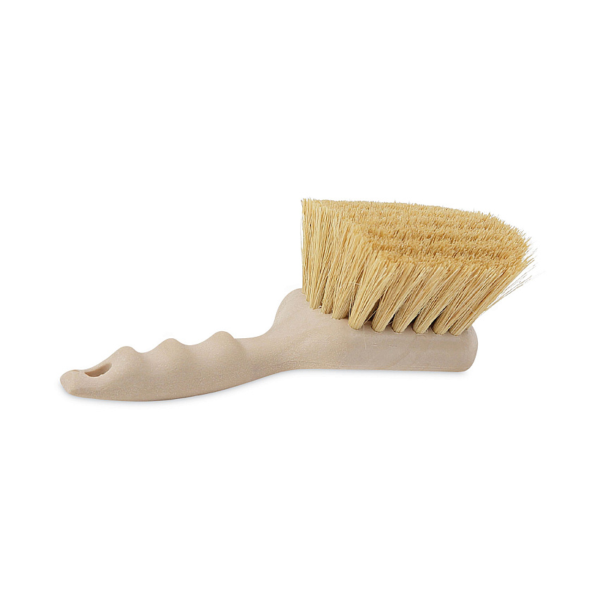 Boardwalk&reg; Tampico Bristle Utility Brush, Plastic, 8 1/2", Tan Handle (BWK4208)