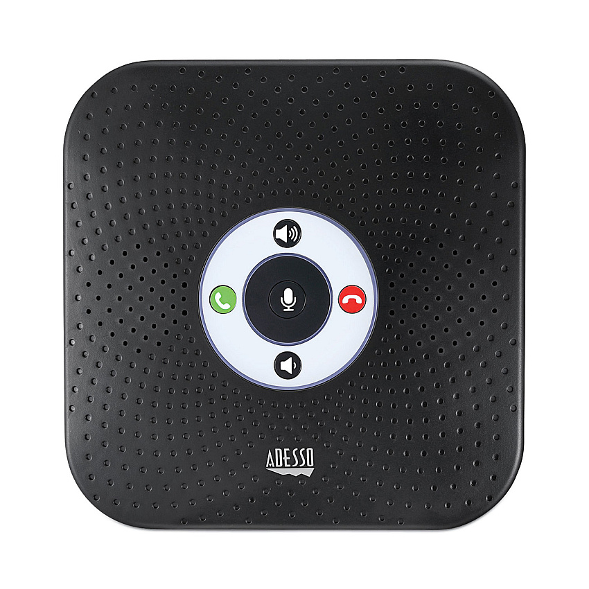 Adesso Xtream S8 Wireless Conference Call Speaker with Microphone, Black