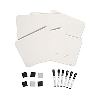 U Brands Single-Sided Dry Erase Lap Board, 12 x 9, White Surface (3135U0001)