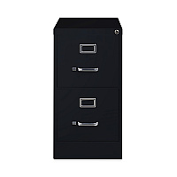 Alera Two-Drawer Economy Vertical File, Letter-Size File Drawers, 15
