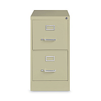 Alera Two-Drawer Economy Vertical File, Letter-Size File Drawers, 15