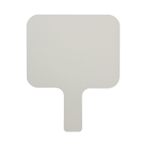 Flipside Dry Erase Paddle, 9.75 x 8, White Surface, 12/Pack (10039)