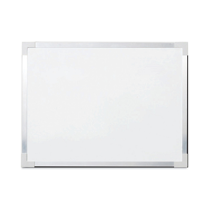 Flipside Framed Dry Erase Board, 48 x 36, White Surface, Silver Aluminum Frame (17641)