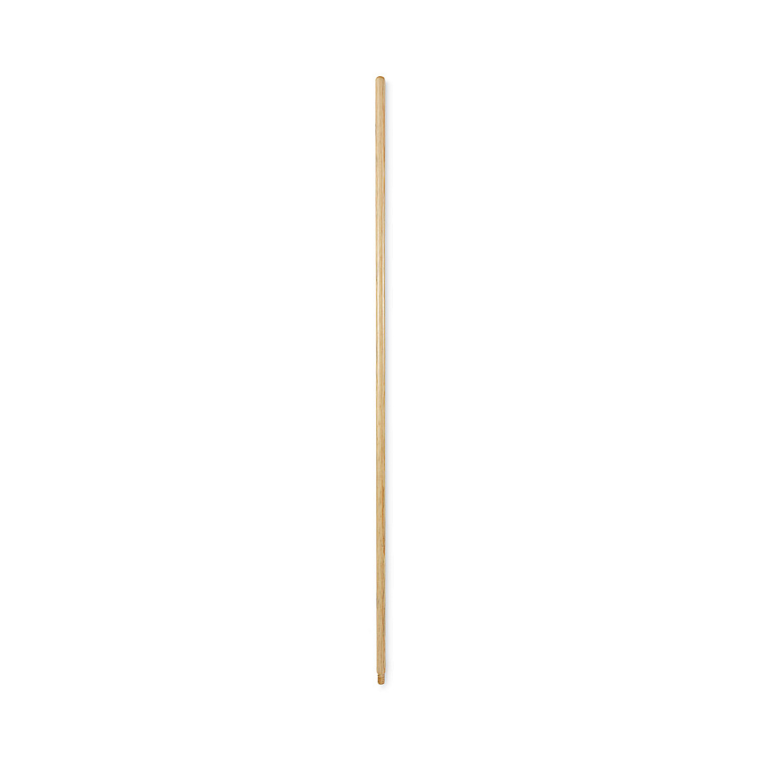 Boardwalk&reg; Threaded End 54" Broom Handle, Lacquered Hardwood (BWK121)