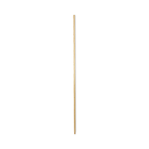Boardwalk&reg; Threaded End Wooden Broom Handle, 60" Length (BWK122)