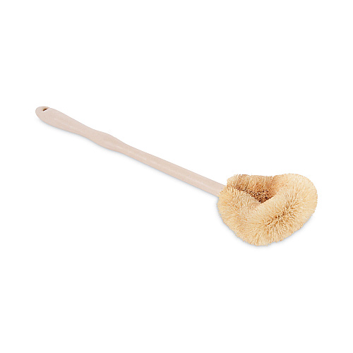 Boardwalk&reg; White Tampico Toilet Bowl Brush, Plastic, 1 Each (BWK6217)