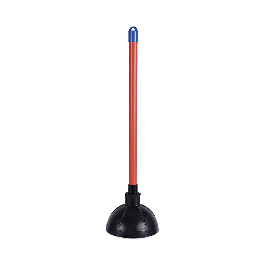 Boardwalk&reg; Toilet Plunger, 18" Handle w/ 5 5/8" Dia Bowl (BWK09201EA)