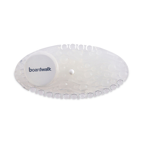 Boardwalk&reg; Curve Air Freshener, Mango, Clear, 10/BX, 6 BX/CT (BWKCURVEMANCT)