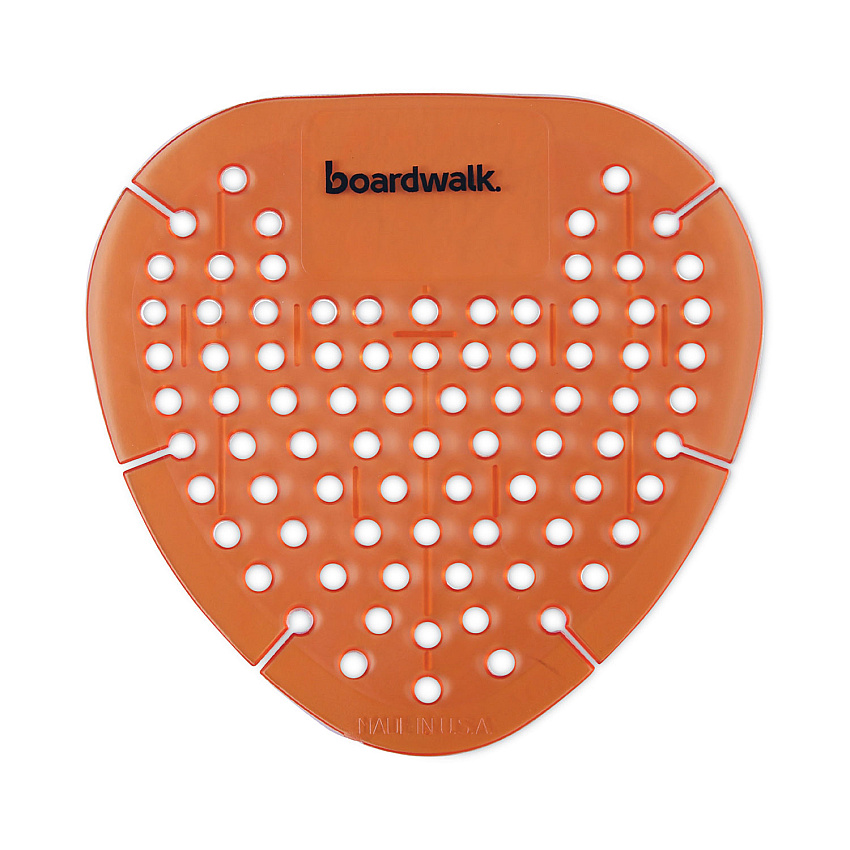 Boardwalk&reg; Gem Urinal Screen, Mango Fragrance, 12 Screens (BWKGEMMAN)
