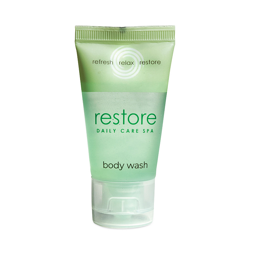 Dial Amenities Restore Body Wash, Clean Scent, # 1 1/2 Bottle, 288/Carton (00027)