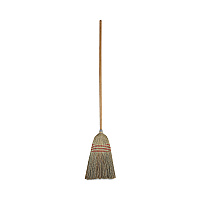 Boardwalk&reg; Parlor Broom, Corn Fiber Bristles, 42