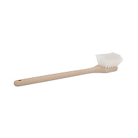 Boardwalk&reg; Nylon Bristle Utility Brush, 20", Tan Handle (BWK4420)