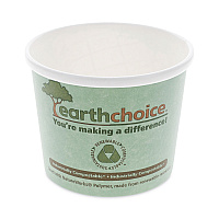 Pactiv EarthChoice Compostable Soup Cup, Medium, 12 oz, 3.63