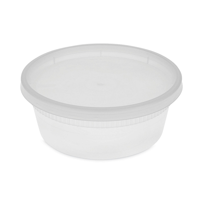 Pactiv Newspring DELItainer Microwavable Container, 8 oz, 1.13 x 2.8 x 1.33, Clear, Plastic, 240/Carton (YL2508)
